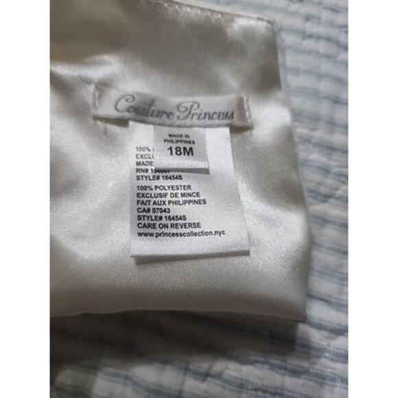 Princess Collection White And Red Gorgeous Dress, Special Occasion s- 18m Pearl - Picture 13 of 16